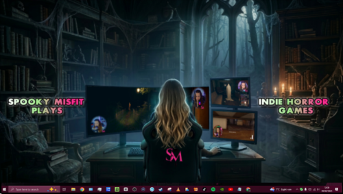 Spooky Misfit Plays YouTube Desktop Wallpaper
