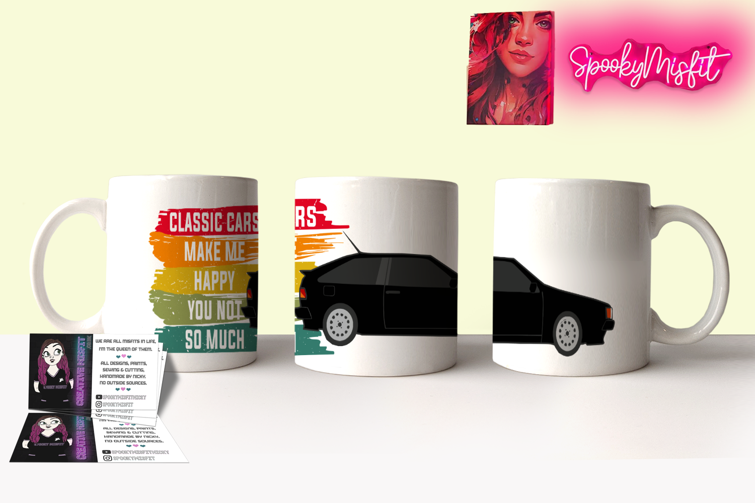 Classic Cars - Scirocco Mk2 Mug